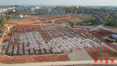 【实施产业倍增 聚焦支点建设】中德新能源汽车商城项目建设如火如荼预计6月主体完工