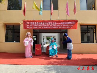 2025年嘉鱼县戏曲进乡村活动走进高铁岭镇福利院