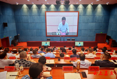 我县组织收视收听全市审计工作会
