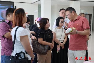 东盟企业华商总会来嘉考察调研