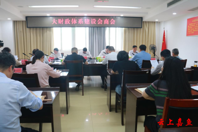 我县召开大财政体系建设会商会