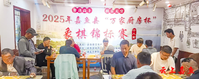 嘉鱼县象棋锦标赛落下帷幕