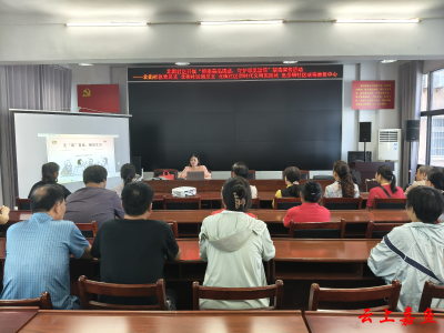 鱼岳镇北街社区开展“拒绝毒品诱惑，守护邻里温情”禁毒宣传活动
