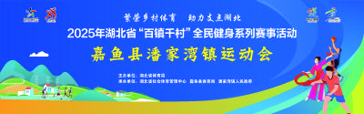 图文直播|2025年湖北省“百镇千村”全民健身系列赛事活动嘉鱼县潘家湾镇运动会