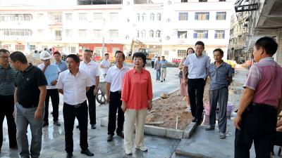 【我的城 在焕新】刘中英调研城市更新项目建设：打造老百姓的口碑工程