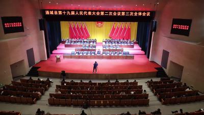 视频-【聚焦两会】通城县第十九届人民代表大会第二次会议闭幕 
