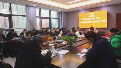 通城县医疗保障局开展2023年第2期支部主题党日活动