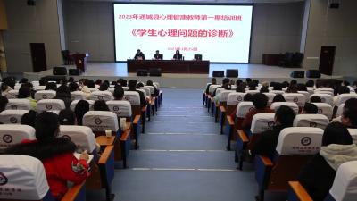视频-通城启动心理健康教师培训全覆盖 