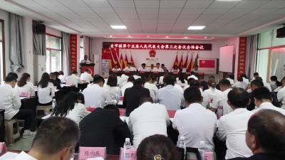 视频-麦市镇召开第十五届人民代表大会第三次会议 