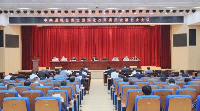 通城县委全面深化改革委员会第七次会议召开