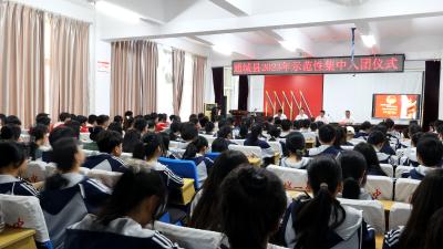通城举行示范性集中入团仪式