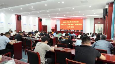 视频-通城县召开2023年全县工业企业安全生产、环境保护、疫情防控工作会议 