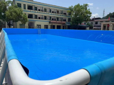 通城县大坪乡：建设校园泳池  为暑期安全护航