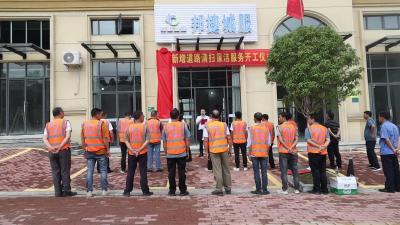 视频-通城县城区新增道路清扫保洁服务“提档升级” 