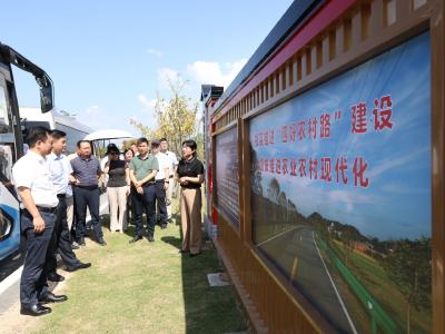 2023年咸宁市普通公路建设管理工作会在通城召开