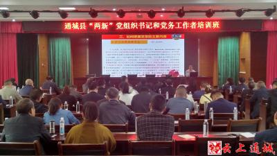 通城县举办“两新”党组织书记和党务工作者培训班