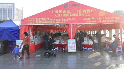 通城：图书展销持续升温日销量突破2万册