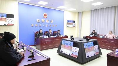 视频-通城县检察院就一起销售假药案件进行公开听证 