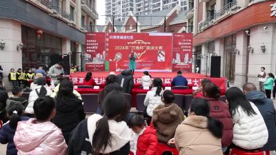 通城县“兴贤夜诵”进社区——2024年“万雅杯”演讲大赛举行