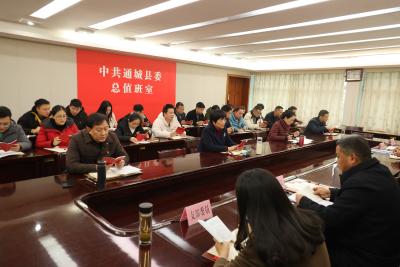 通城县委办公室开展2024年第一期支部主题党日活动