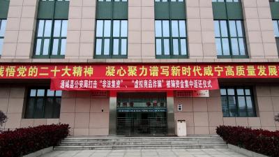返还738万元！通城县公安局举行涉案财物集中返还仪式 