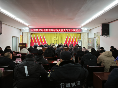 通城县石南镇召开低温雨雪冰冻灾害防范应对工作会议