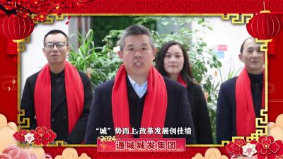 通城县城发集团向大家拜年啦！