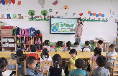 通城县四庄乡中心幼儿园：争做环保小卫士