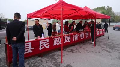 视频-通城县民政局：一束鲜花换纸钱 文明祭扫更清明 