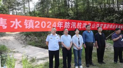 视频-通城县隽水镇开展防汛抗洪及山洪灾害防御应急演练 