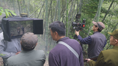 革命历史题材院线电影《最后一级台阶》在通城县塘湖镇取景拍摄