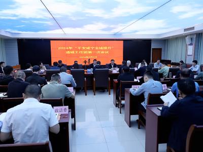 2024年“平安咸宁全域提升”通城工作团第一次会议召开