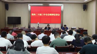 视频-【学习贯彻党的二十届三中全会精神】通城县领导宣讲党的二十届三中全会精神