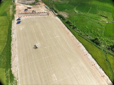 通城至修水高速公路(湖北段)第二标段项目路基试验段顺利通过验收