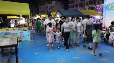 视频-通城：“夜经济”红火 “烟火气”升腾