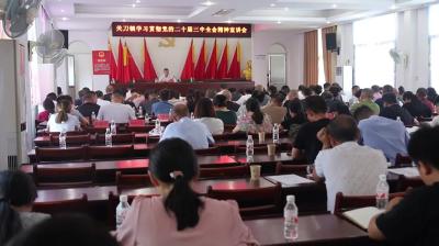 视频-【学习贯彻党的二十届三中全会精神】通城县关刀镇召开学习贯彻党的二十届三中全会精神宣讲会