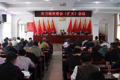 通城县关刀镇党委会（扩大）会议召开 传达学习习近平总书记考察湖北重要讲话精神