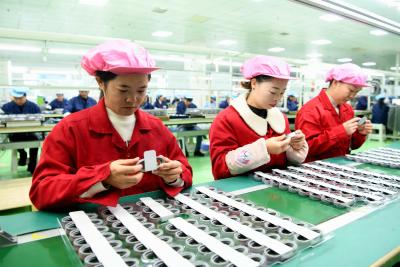 湖北通城：劳动密集型企业助就业增收
