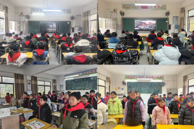 通城县马港镇潭下小学：以史为鉴，共筑和平