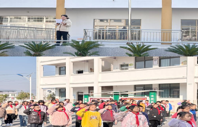 通城县大坪乡来苏完小：安全于心中，文明伴我行
