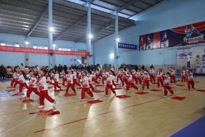 “华茂杯”2024年姚基金希望小学篮球季湖北赛区通城站联赛开赛