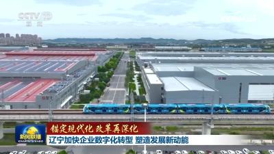 【锚定现代化 改革再深化】辽宁加快企业数字化转型 塑造发展新动能