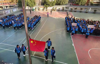 通城县东门小学举办2024年冬季运动会