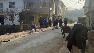 通城县塘湖镇：村民共建“连心桥”