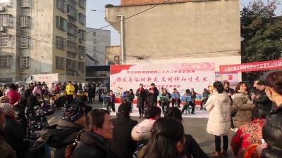 视频-通城县隽水镇秀水社区举办元旦文艺汇演活动 