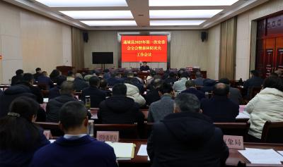 通城县2025年第一次安委会全会暨森林防灭火工作会议召开