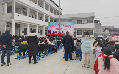 情暖冬日，唐爱会爱洒通城县五里镇湾头小学