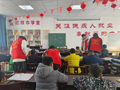 通城县隽水镇秀水社区寒假学堂开班了！