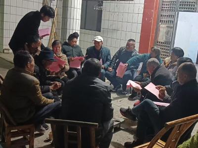 【消防安全】屋场会进石冲村，通城县沙堆镇吹响防火“宣传号”