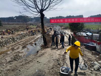 通城县大坪乡：以工代赈惠民生 乡村振兴启新篇